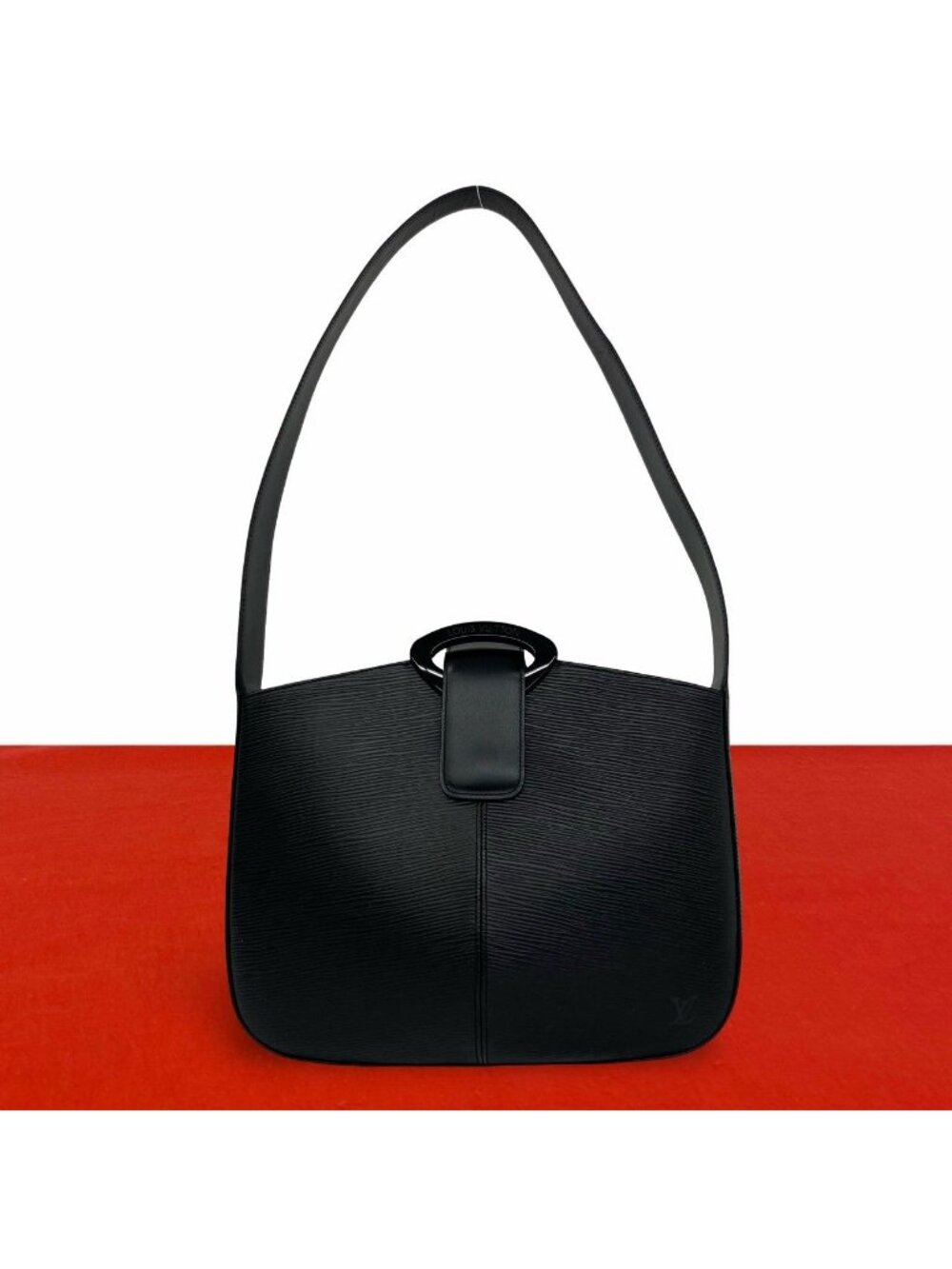 Louis Vuitton Vintage Reverie Epi Leather Shoulder Bag Noir